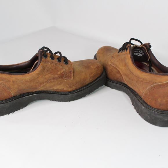 Vtg New Carolina Mens 10 EE Leather Work Shoes main image 6